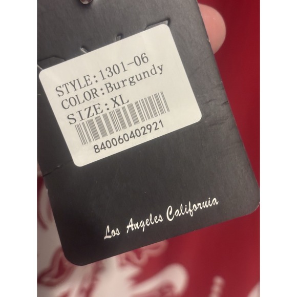 White Mark Tunic Top Women's XL Red White Scoop‎ Neck 3/4 Sleeve - Picture 11 of 11